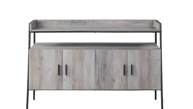 52&#34; Samiya TV Stand for TVs up to 50&#34; Gray Oak/Black Finish - Acme Furniture, 2 of 10, play video