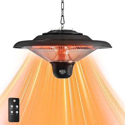 Outdoor Patio Heater, 1500W Outdoor Hanging Heater, Electric Infrared Hanging Heater with 3 Adjustable Modes