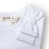 Hope & Henry Girls' A-Line Ponte Knit Dress, Infant - 4 of 4