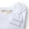 Hope & Henry Girls' A-Line Ponte Knit Dress, Infant - image 3 of 4