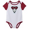 MLB Arizona Diamondbacks Infant Boys' 3pk Bodysuit - 2 of 4