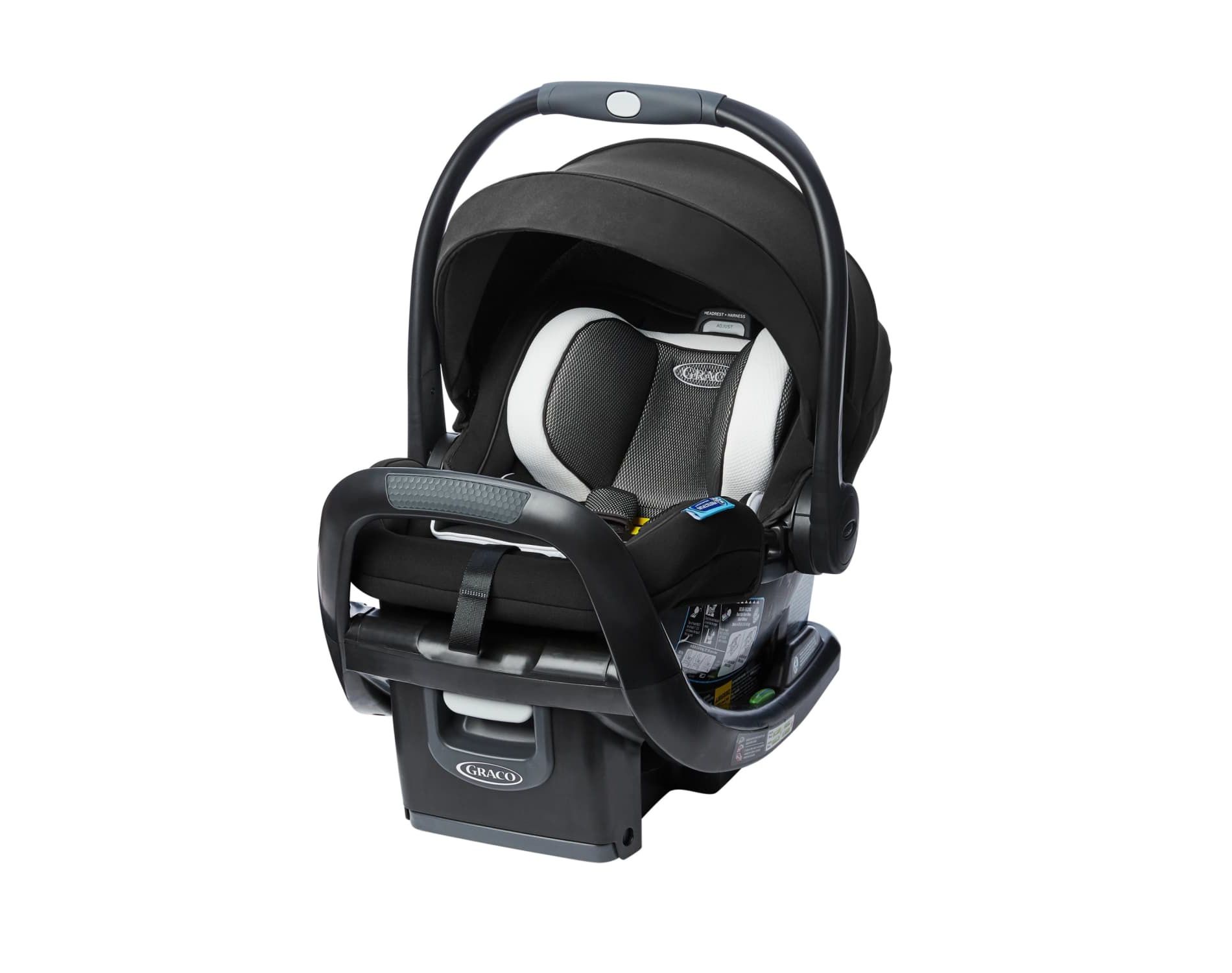 Graco SnugRide SnugFit DLX Infant Car Seat Featuring Safety Surround - Jacks