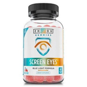 Zhou Screen Eyes Gummies - 60ct - 1 of 4