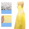 Unique Bargains Waterproof Reusable Rain Ponchos with Hood and Drawstring for Men and Women EVA 2 Pcs - 3 of 4