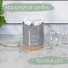 Elanze Designs Not Today Satan Grey X-Large Cork Bottom, Kitchen Counter, Ceramic Stoneware, Coffee, Tea and Hot Chocolate, Machine Brewing, K Capsule - 4 of 4