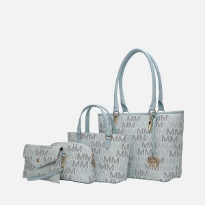 MKF Collection Alexy M Signature Tote Purse Handbag Women’s Set Vegan Leather by Mia K. - 1 of 4