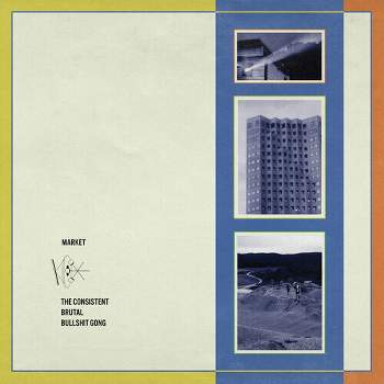 Market - The Consistent Brutal Bullshit Gong (Transparent Dark Blue) (Vinyl)