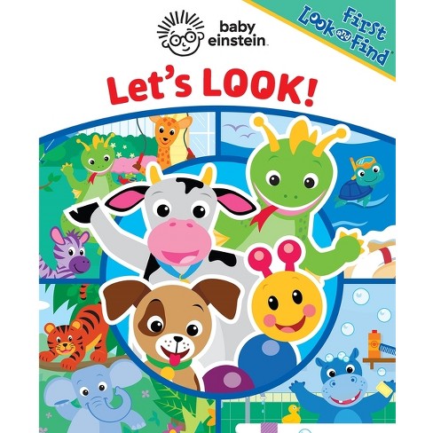 Baby Einstein: Let's Look! First Look and Find - by Pi Kids (Board Book)