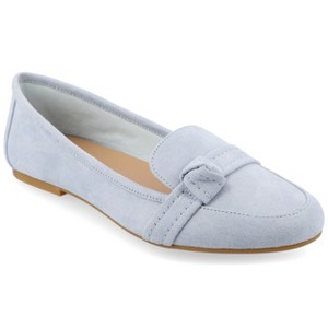 Journee Womens Marci Slip On Round Toe Loafer Flats - 1 of 4