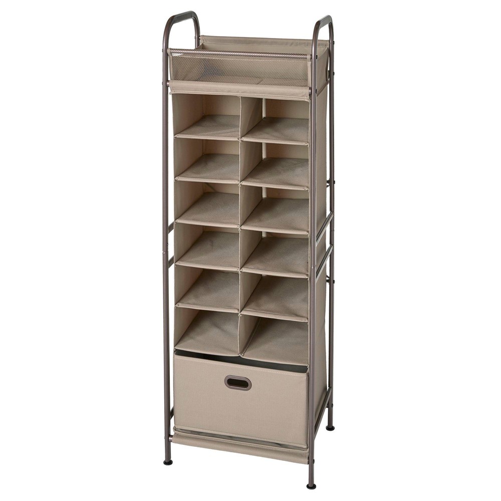 UPC 061648936410 product image for Neatfreak 12 Cubby Vertical Organizer Tan | upcitemdb.com