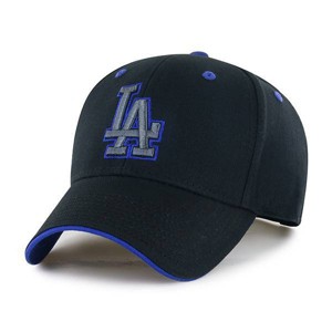 MLB Los Angeles Dodgers Youth Black Money Maker Hat - 1 of 2