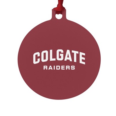 Colgate University Raiders Logo Aluminum Holiday Christmas Tree Ornament