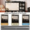 Makeup Vanity Desk with Mirror, Lights & Glass Top - 4 of 4