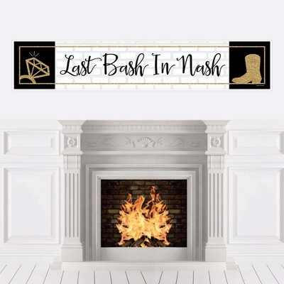 Big Dot of Happiness Nash Bash - Nashville Bachelorette Party Decorations Party Banner