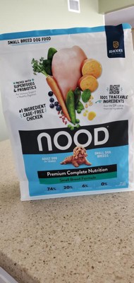 Nood Pet Food Small Breed Dry Dog Food With Chicken Flavor - 6lbs ...