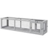 PawHut 59" Long Cat Tunnel with Extendable Design, Outdoor Cat Tunnel House with Weather Protection, Cat Tube Toy Enclosure - 4 of 4