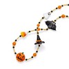 Ross-Simons Italian Multicolored Murano Glass Halloween-Themed Bead Necklace With 18kt Gold Over Sterling Size 36 - 4 of 4