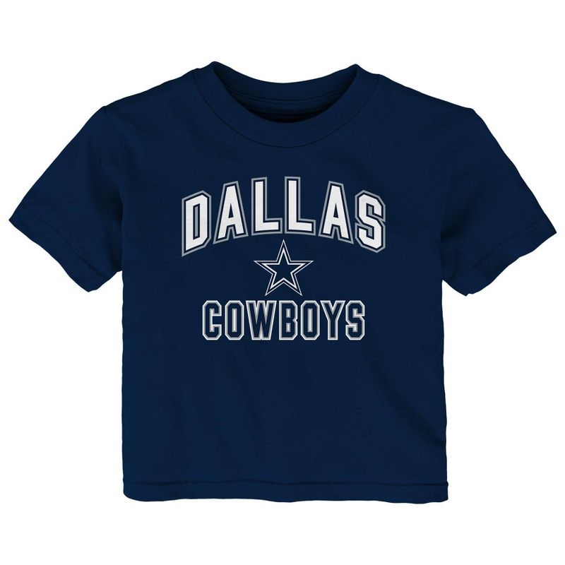 NFL Dallas Cowboys Boys&#39; Pant and T-Shirt 3pk Set, 2 of 5