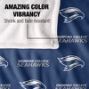 Broward College Logo Pattern Silky Touch Blanket White 50x60 - 4 of 4