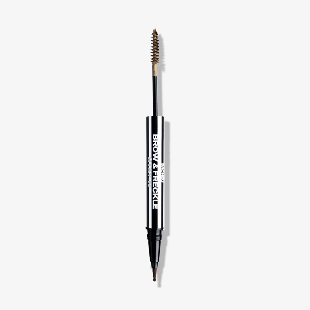 Sacheu Brow & Freckle STAY-N - Blonde Roast - 0.035oz: Liquid Eyebrow Enhancer, Contains Peptides, Highlighting