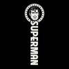 Superman Character Portrait Boy's Black Jogger Pants - 2 of 3