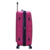 Rockland Melbourne Hardside Expandable Luggage with Spinner Wheels Magenta 2 Piece (20/28) - 2 of 4