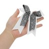 Unique Bargains Women's Halloween Bow Double-layer Ribbon Duckbill Clip 1 Pc - 4 of 4