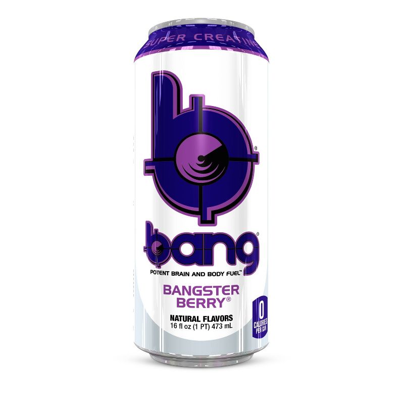 BANG Berry Energy Drink - 16 fl oz Can, 1 of 3