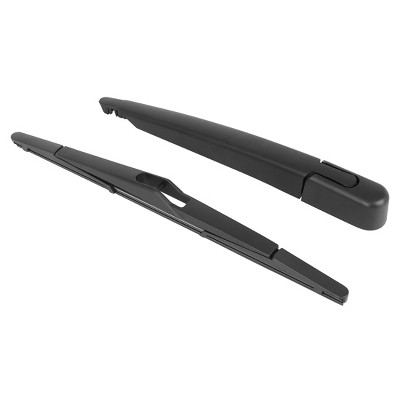 X-Autohaux Plastic Rubber for Opel Astra H Hatch 04-09 Windshield Wipers 12" Black