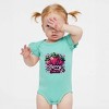 The Juniper Shop Berry Sweet Strawberry Baby Flutter Sleeve Bodysuit - 2 of 2