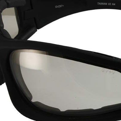 black frame | clear to smoke sunlight reactive lens
