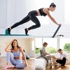 Boersma 6 Pairs Women’s Non-Slip Pilates Socks – Soft Thin Cotton Ankle Grip Socks, Breathable Crew Bootie Socks for Daily Wear or Workouts – Black - 3 of 4