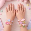 Wrapables Girls Princess Dress-Up Beaded Bracelet Jewelry for Party Favors, Goodie Bags, Birthday Parties (Set of 5) - 3 of 4