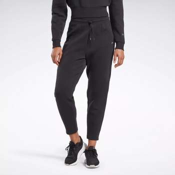 Reebok Women's Fleece Jogger Pants, Black, 1X16W 