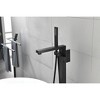 PAGED Floor Mounted Shower Head High Flow Freestanding Tub Filler Faucet with Handheld Shower Head for Bathroom - 4 of 4