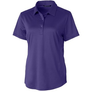 Cutter & Buck Prospect Textured Stretch Womens Short Sleeve Polo Shirt - 1 of 2