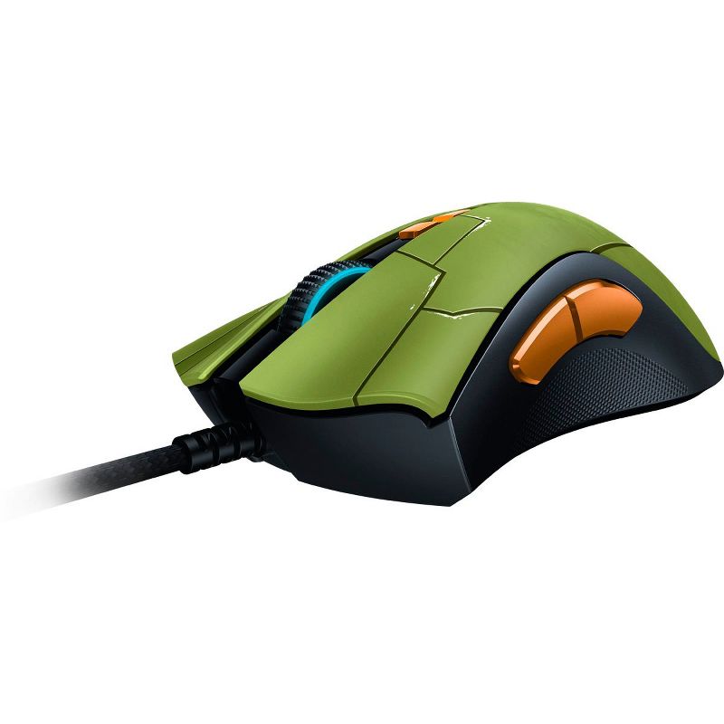 Razer DeathAdder V2 Wired Optical Gaming Mouse with 8 Programmable Buttons HALO Infinite Edition Certified Refurbished, 2 of 4