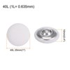 Unique Bargains Round Metal Sewing Cloth Covered Button 10 Pcs - 2 of 4