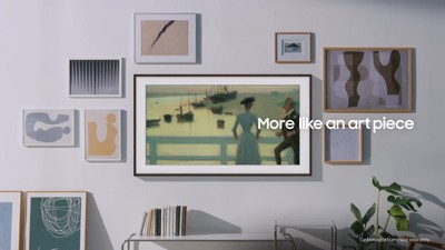 Samsung 32" Black QLED Smart TV with Art Mode