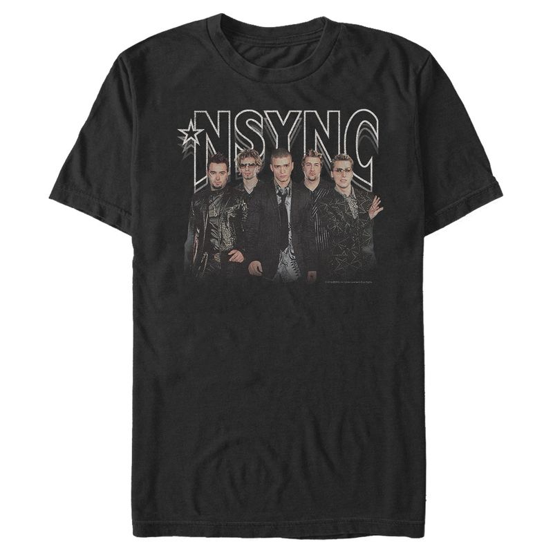 Men's NSYNC Rocker Band Pose T-Shirt, 1 of 5