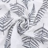 INSPIRE CHIC Women's Floral Printed Cotton Linen Lace Trim Square Scarves 1Pc - 4 of 4