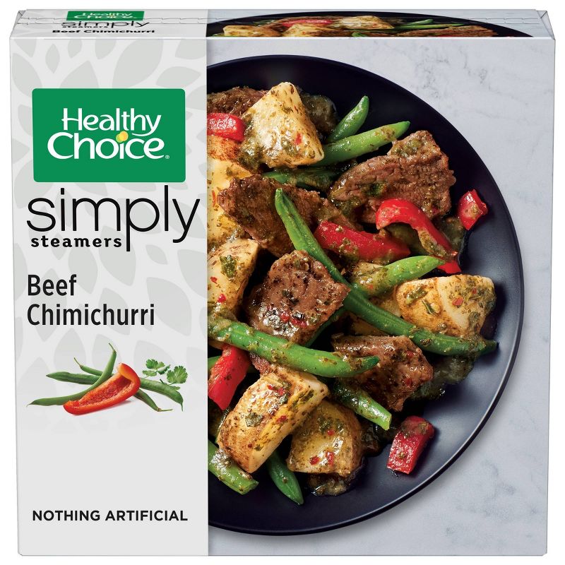 Healthy Choice Simply Steamers Frozen Beef Chimichurri - 9oz, 1 of 5