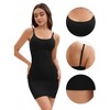 INSPIRE CHIC Women's Adjustable Spaghetti Strap Full Slips Tummy Control Under Dress Nightwear - 3 of 4