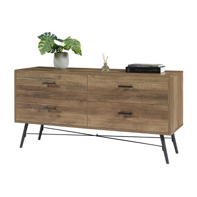 NicBex Metal Handles & Legs Modern Dresser Storage Cabinet for Bedroom with Drawers