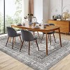 Coucheta Area Rug Washable Non-Slip Low Pile Foldable Carpet for Living Room Kitchen Office, Multi-Color & Size - 3 of 4