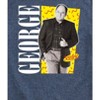 Men's Seinfeld George Short Sleeve Graphic T-Shirt - Heather Blue - Small - 2 of 4