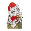 Christmas Furry Friends Dummy Boards Mdf Kitten Puppy Vintage Rl0831 6.5 Inch Furry Friends Dummy Boards Kitten Puppy Vintage Figurines - image 2 of 3