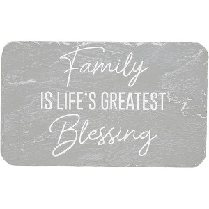 Pavilion Gift Company - Family - 7" x 4.25" Garden Stone - Stepping Stones and Pathways - 1 of 4