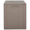 VidaXL Patio Storage Box 47.6 gal Brown PP Rattan - 4 of 4