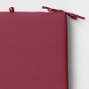 18"x20" Woven Outdoor Chair Seat Cushion - Threshold™ - 4 of 4